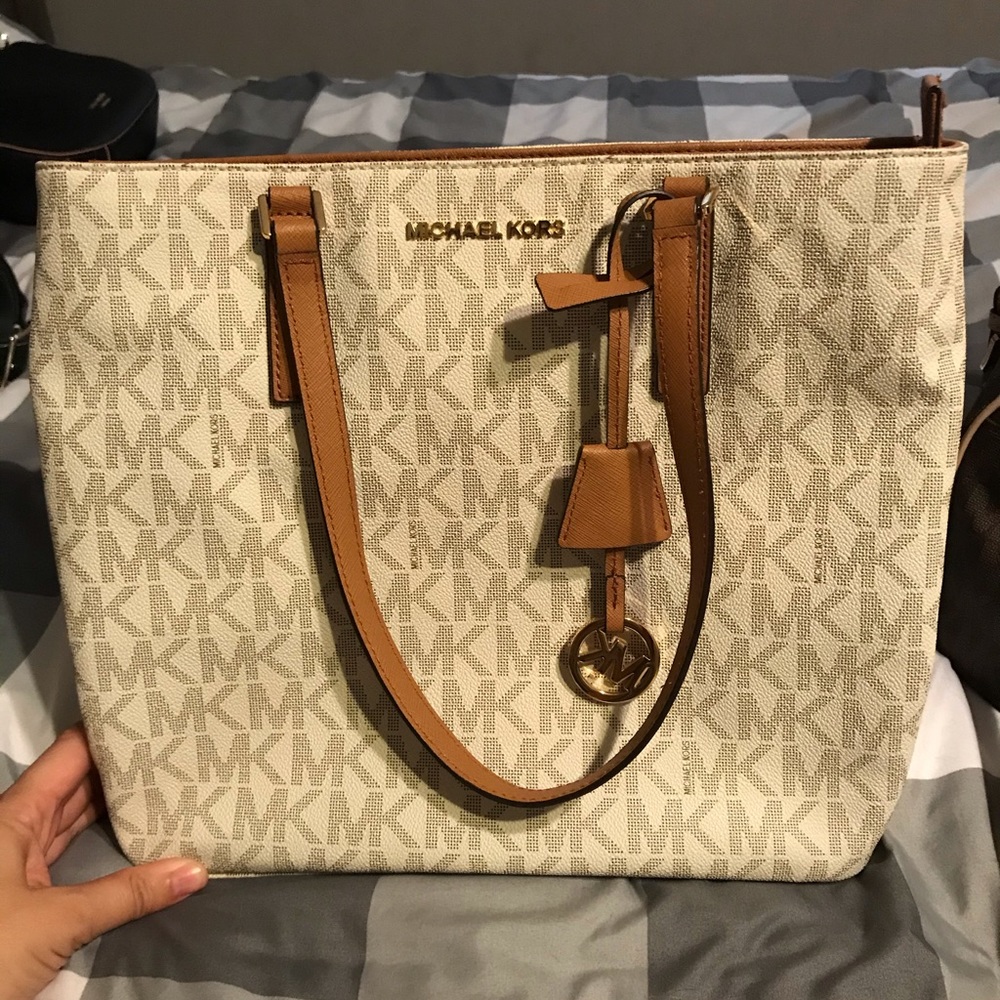 Michael Kors Vanilla Morgan Tote